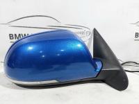 Зеркало правое синее Octavia (A5 1Z-) 2004-2013 6 КОНТАКТОВ  1Z2857508M