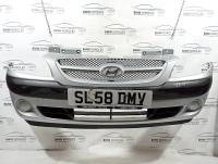Бампер передний Hyundai Getz (рест серебристый) 865111C300