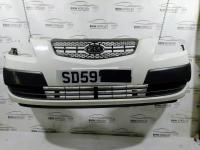 Бампер передний Kia Rio, БЕЛЫЙ (2005-2011) 865111G000