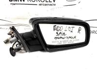 Зеркало правое (черное) дефект BMW 5 E60 LCI 51167189656