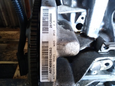 Двигатель  N20B20A на запчасти  11002446955