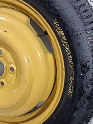 Диск запасного колеса (докатка) CR-V 2007-2012 (С РЕЗИНОЙ KENDA SPARE TIRE 155\90 R17  42700SWAG51)  42700SWAG51