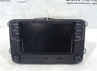 Магнитола с Bluetooth (2din) VW Golf VI (2008-2013)  6RD035187A