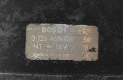 Генератор M20 115A E34 E34 12311722568