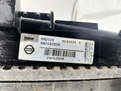 Радиатор основной Qashqai (J10) 2006-201  21400JD00B