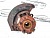 Поворотный кулак передний правый (2002-2009)  Mazda 3 BP4K33021C