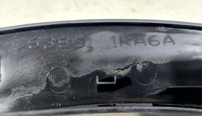 Накладка переднего крыла левого Juke (F15) 2011-2019  638611KA6A