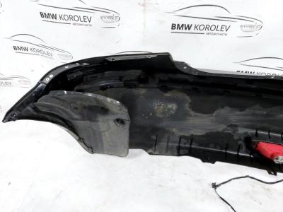 Бампер задний Hyundai Getz рест черный  Getz 866111C310