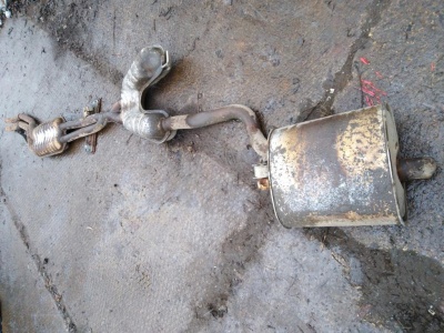 Выхлопная система E39  18107500905