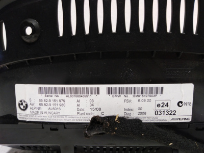 Бортовой монитор 8,8"  E92 65829151979