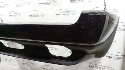 Бампер задний (черный)  X5E53 51127027046