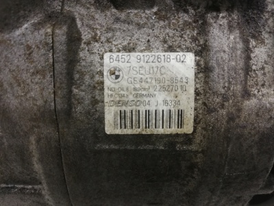Компрессор кондиционера BMW 3 E90 N52 E90 64529122618