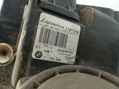 Фара правая галоген X5 E70 X5E70 63127158928
