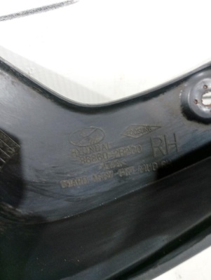 Брызговик передний правый Santa Fe (CM) 2006-2012 ПОСЛЕ 2010 ГОДА  Santa Fe 868602B200