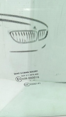 Стекло двери передней левой Partner Tepee (B9) 2008>, Berlingo II (B9) 2008-2022  9201L9  9201L9