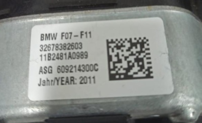 Подушка в руль BMW 5 F10 32306783826 F10 32306783826