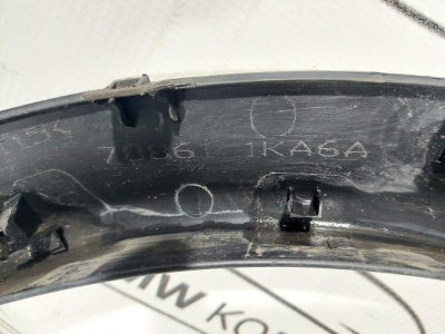 Накладка заднего крыла левого Juke (F15) 2011-2019  788611KA6A