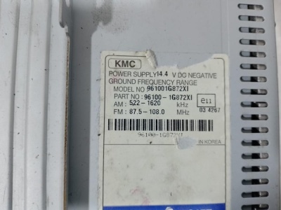 Магнитола  Rio 961001G872XI