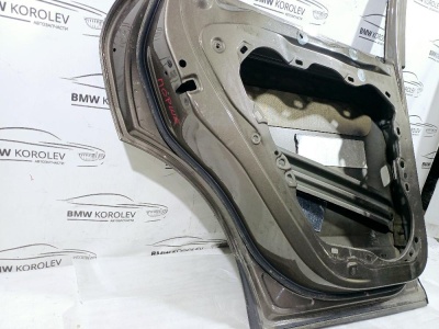 Дверь задняя левая PORSCHE CAYENNE 958  95853301100GRV
