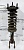 Амортизатор передний правый Grand Cherokee (WH/WK) 2005-2010  5135578AG