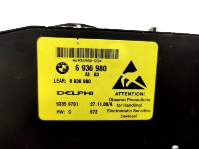 Блок управления сиденья передний правый E92 61316936980