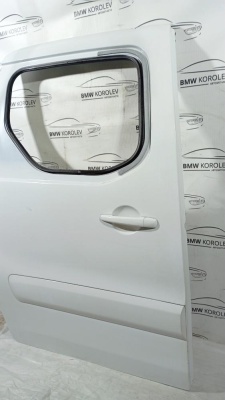 Дверь сдвижная Partner Tepee (B9) 2008> ,Berlingo II (B9) 2008-2022 ПРАВАЯ ПОД СТЕКЛО  9008S3  9008S3