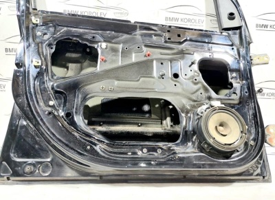 Дверь передняя левая (черная) Getz 760031C020