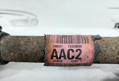 Полуось (Привод) передняя левая Cruze 2009-2016 1.8 16V F18D4 АКПП    13334699