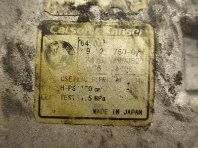 Компрессор кондиционера BMW X5 E70 N62 X5E70 64509121760