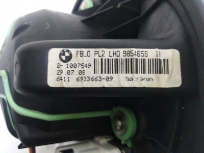Вентилятор печки E90, E92  64116933663