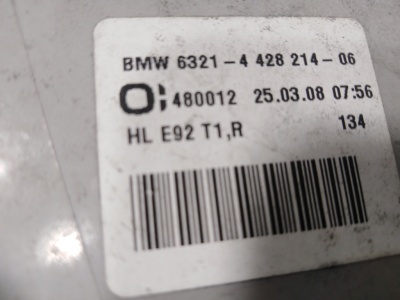 Фонарь задний правый  E92 63217174404