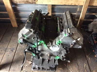 Двигатель E38 E39 M62B35 E39 11009070774