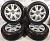 Диски колесные легкосплавные (комплект) VW Touareg 2002-2010, 8x18 5x130 ET57   7L6601025K8Z8  7L6601025K8Z8