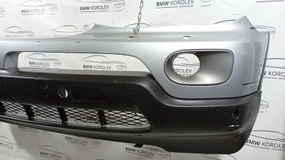 Бампер передний дефект (серебро) X5 E53 LCI  51117129297 X5E53 51117129297