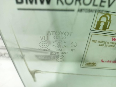 Стекло двери передней правой RAV 4 2000-2005 5 ДВЕРЕЙ RAV4 6810142120