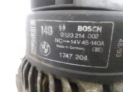 Генератор 140А E34 M60  12311747204