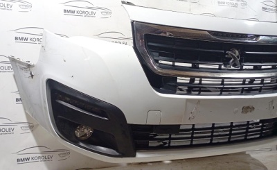 Бампер передний в сборе PEUGEOT PARTNER TEPEE(B9) 2008> ,CITROEN BERLINGO II (B9) (2008-2019)  1613563780  1613563780