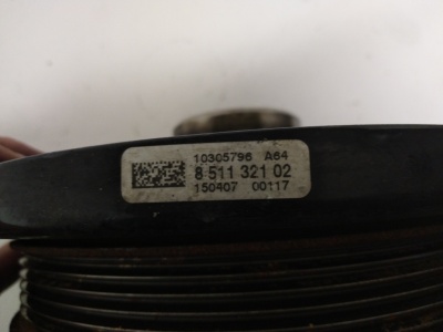 Шкив коленвала X5 F15 N57D30A X5 F15 11238511321