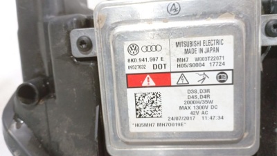 Фара левая в сборе Audi A4 [B8] 2007-2015 ПОСЛЕ 2012 Г КСЕНОН  8K0941043A  8K0941043A