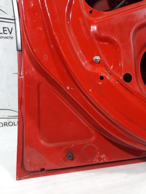 Дверь передняя левая (красная)  Getz 760031C020