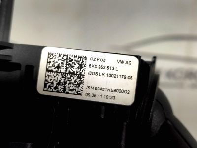 Подрулевой переключатель VW Golf VI (2008-2013)  5K0953513L