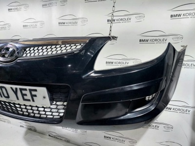 Бампер в сборе передний (черный, до рест) Hyundai I30   I30 865112R000