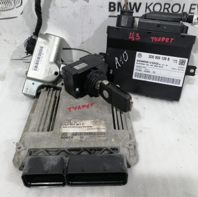 Блок управления двигателем Touareg 2002-2010  7L0907401F
