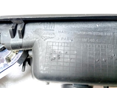 Ручка двери внутренняя левая Cruze 2009-2016    95186075