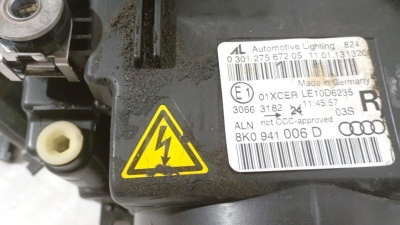Фара правая в сборе Audi A4 [B8] 2007-2015 ПОСЛЕ 2012 Г КСЕНОН  8K0941044A  8K0941044A