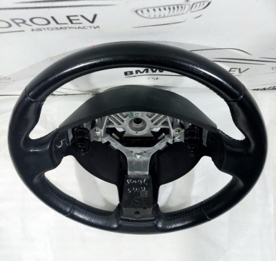 Руль (кожа) Qashqai (J10) (2006-2014)  48430JD01D
