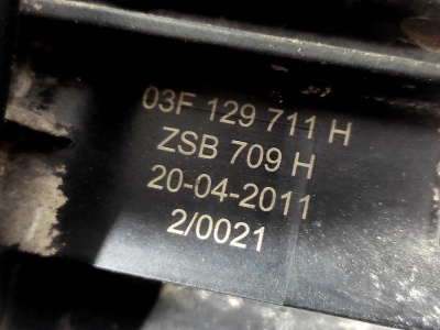 Коллектор впускной с интеркулером 1.2 TSI Golf VI  03F129709F
