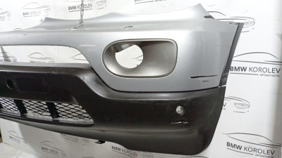 Бампер передний дефект (серебро) X5 E53 LCI  51117129297 X5E53 51117129297