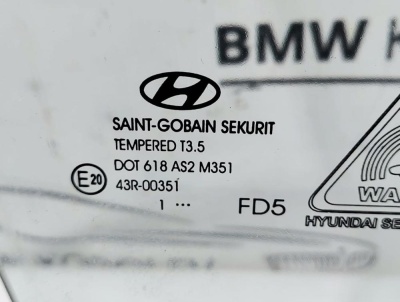 Стекло переднее правое Hyundai i30 (2007-2012) I30 824212R010