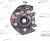 Кулак поворотный передний правый  Jimny 45111-81A20